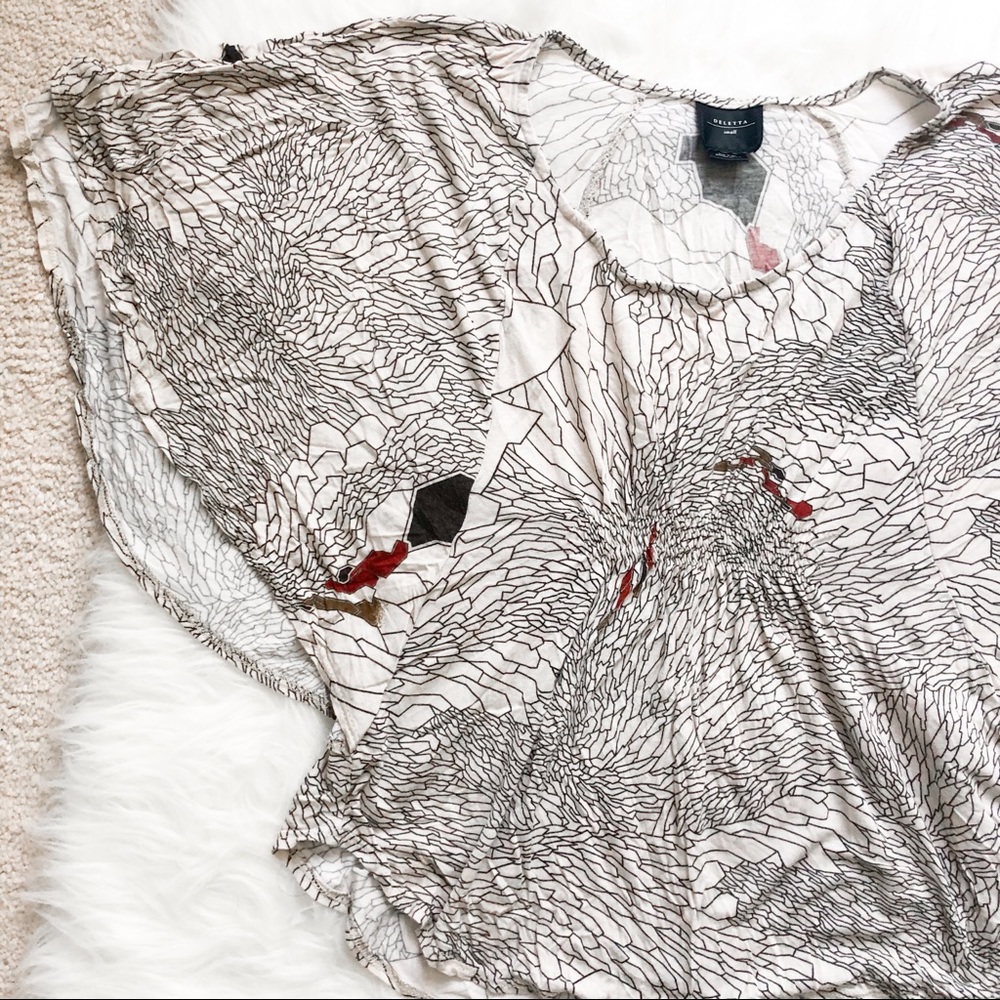 Beautiful Deletta Anthropologie Dolman Blouse - Picture 3 of 3
